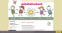 Desktop Screenshot of jatekdiszkont.com