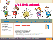 Tablet Screenshot of jatekdiszkont.com